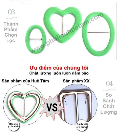 khóa bọc vải
