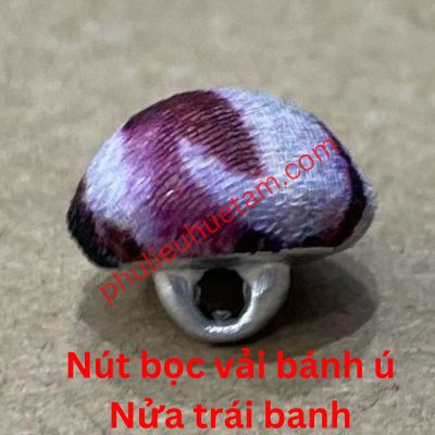 nút bọc vải hình nấm