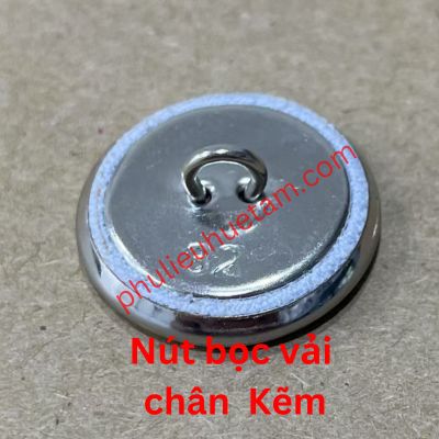nút bọc vải chân kẽm