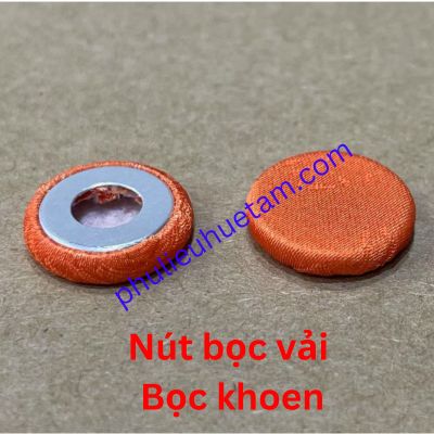 nút bọc vải bong bóng