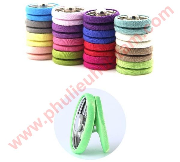 Nút bấm bọc vải