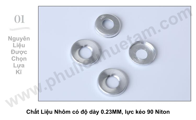 nút bọc vải bong bóng
