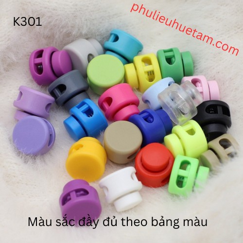 Nút chặn dây dạng tròn dây 5mm