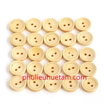 Nút gỗ khắc chữ