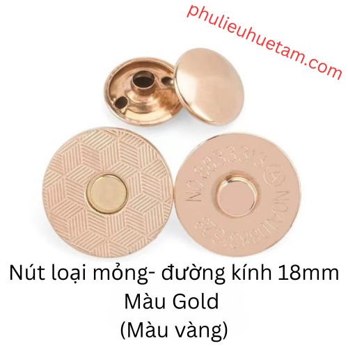 Nút hít nam châm loại đinh tán