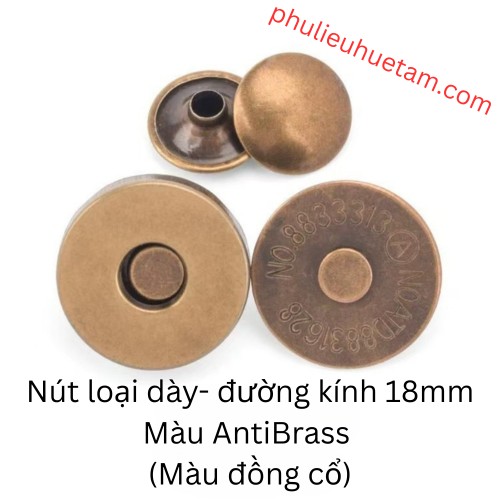 Nút hít nam châm loại đinh tán