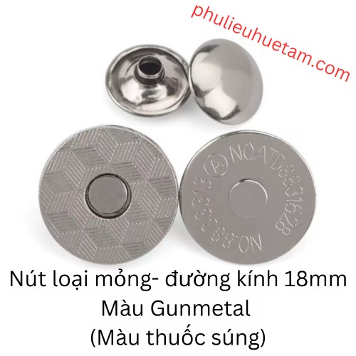 Nút hít nam châm loại đinh tán