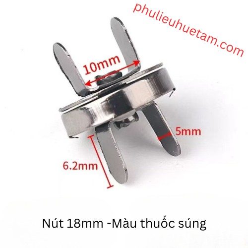 Nút hít nam châm hai chân