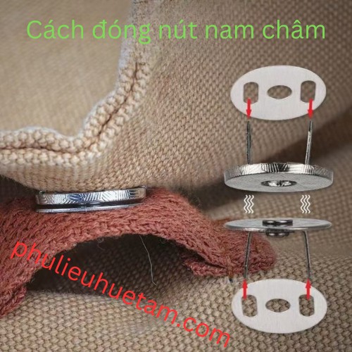 Nút hít nam châm loại mỏng