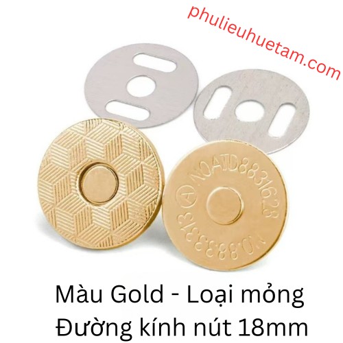 Nút hít nam châm loại mỏng