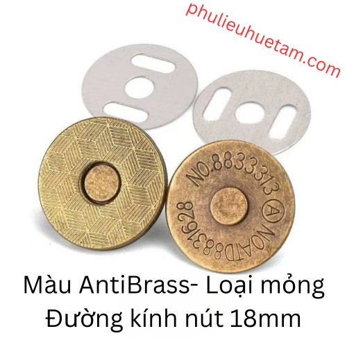 Nút hít nam châm loại mỏng