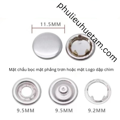 Prong snap button