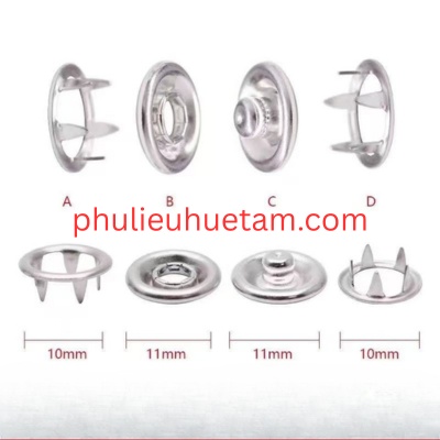 Prong snap button