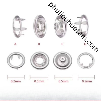 Prong snap button
