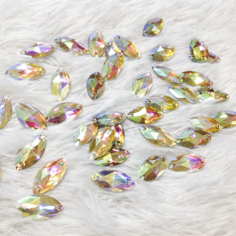 Hạt đá, hạt cườm, hot-fix rhinestones