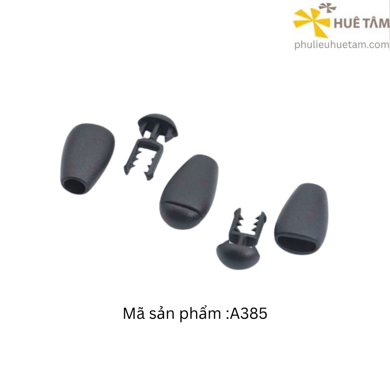 Cord end - nút chặn dây bằng nhựa