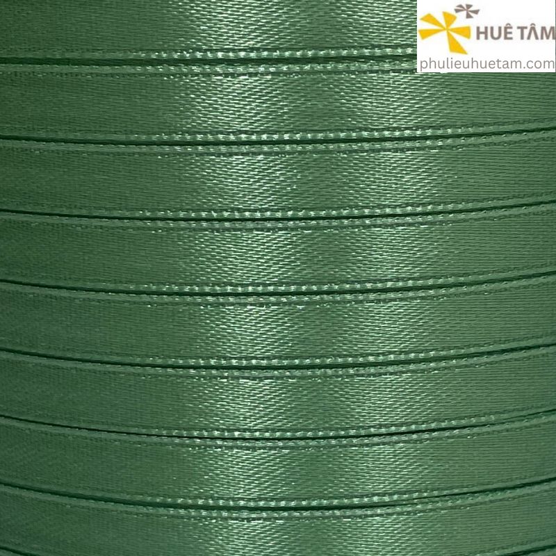 Dây satin một mặt 6mm