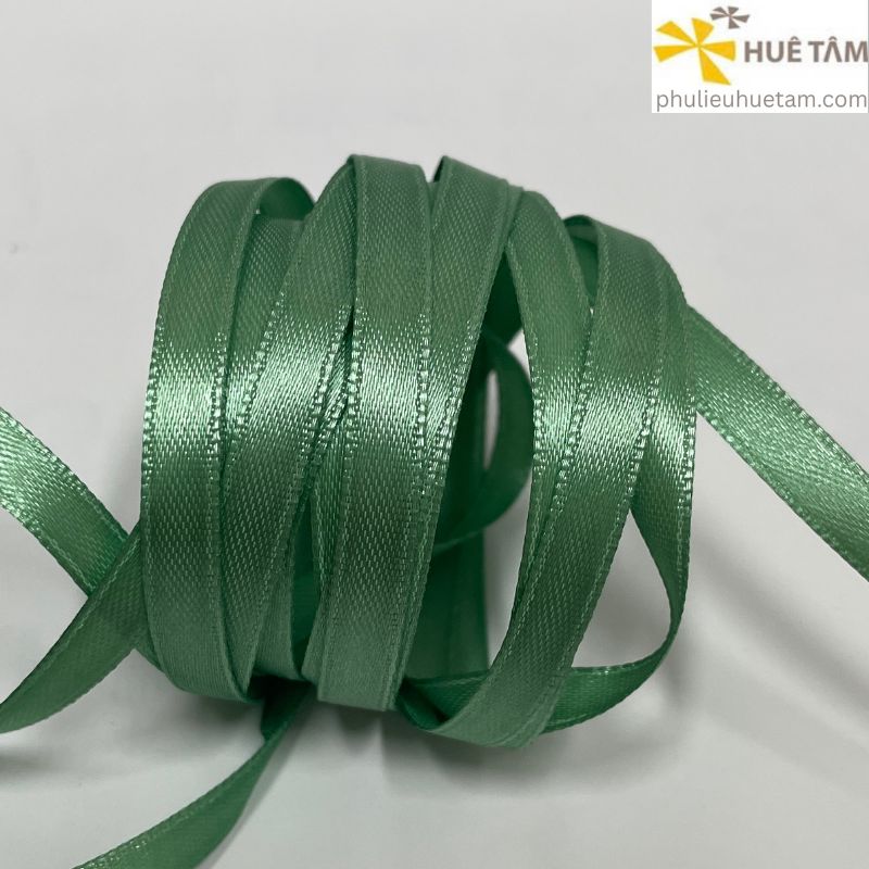 Dây satin một mặt 6mm