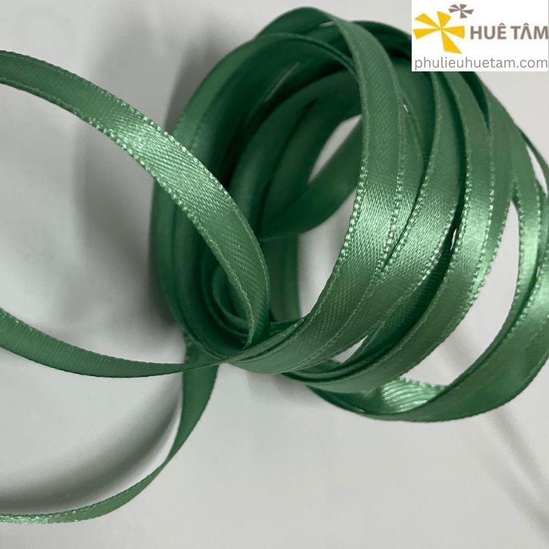 Dây satin một mặt 6mm