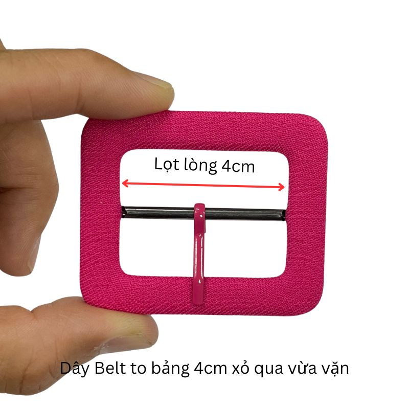 Khoá bọc vải 4cm lọt lòng
