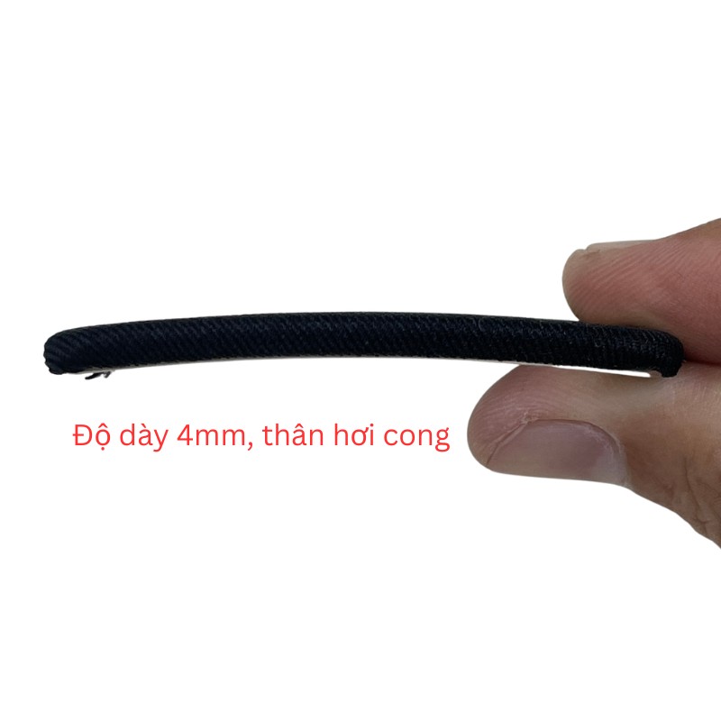 Khoá nịt bọc vải lọt lòng 2cm