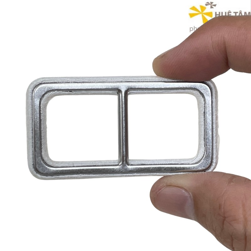 Khoá nịt bọc vải lọt lòng 2cm
