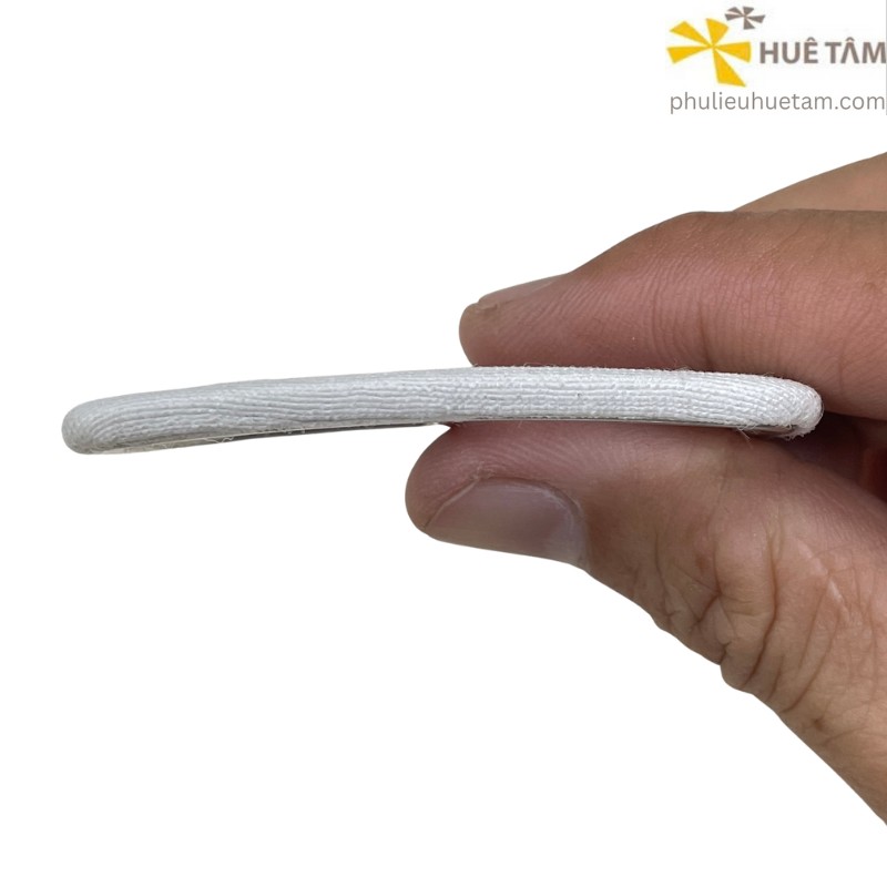 Khoá nịt bọc vải lọt lòng 2cm