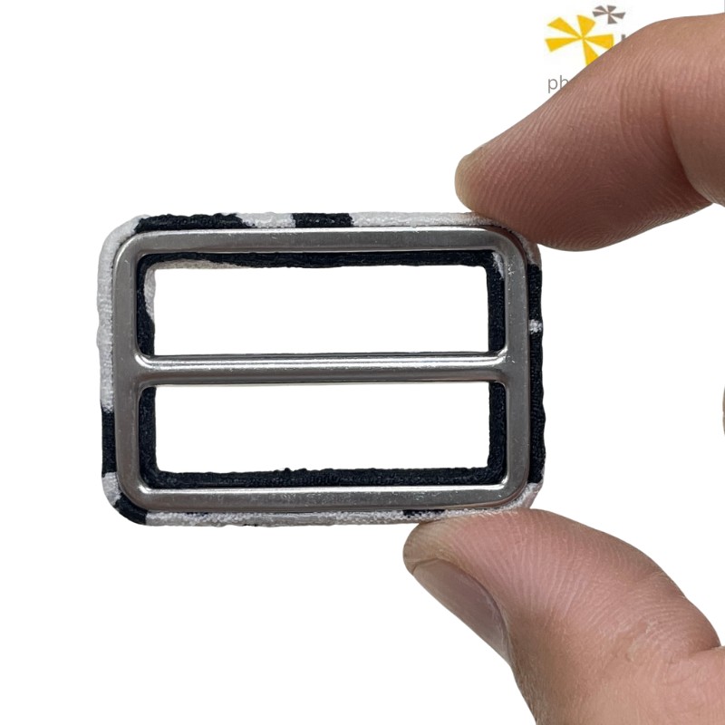 Khoá nịt bọc vải lọt lòng 3cm biên nhỏ