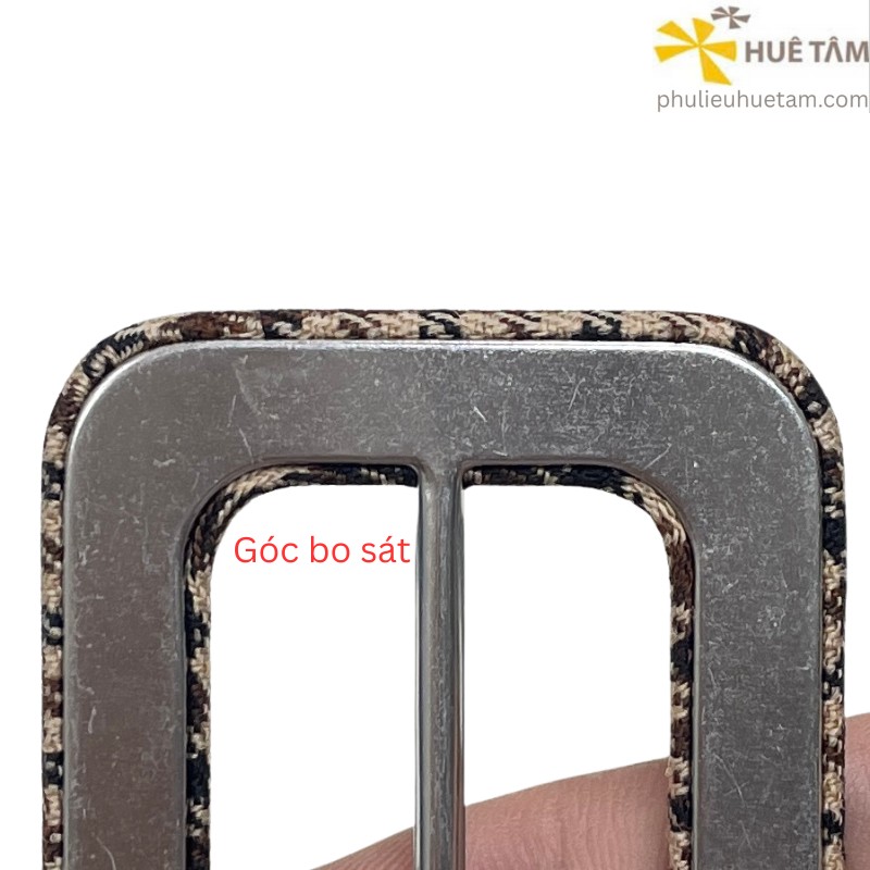 Khoá nịt bọc vải lọt lòng 4,5cm