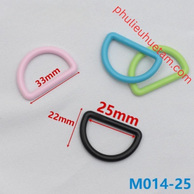 Khoen nhựa chữ D lọt lòng 25mm