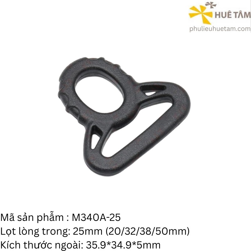 Khoen nhựa chữ D KAM
