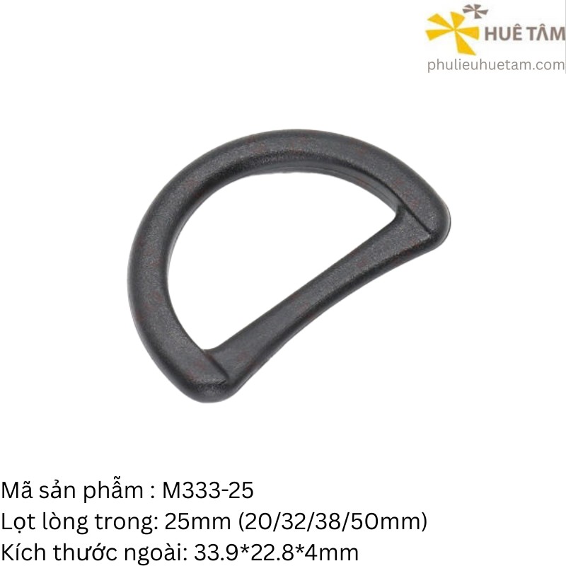 Khoen nhựa chữ D KAM