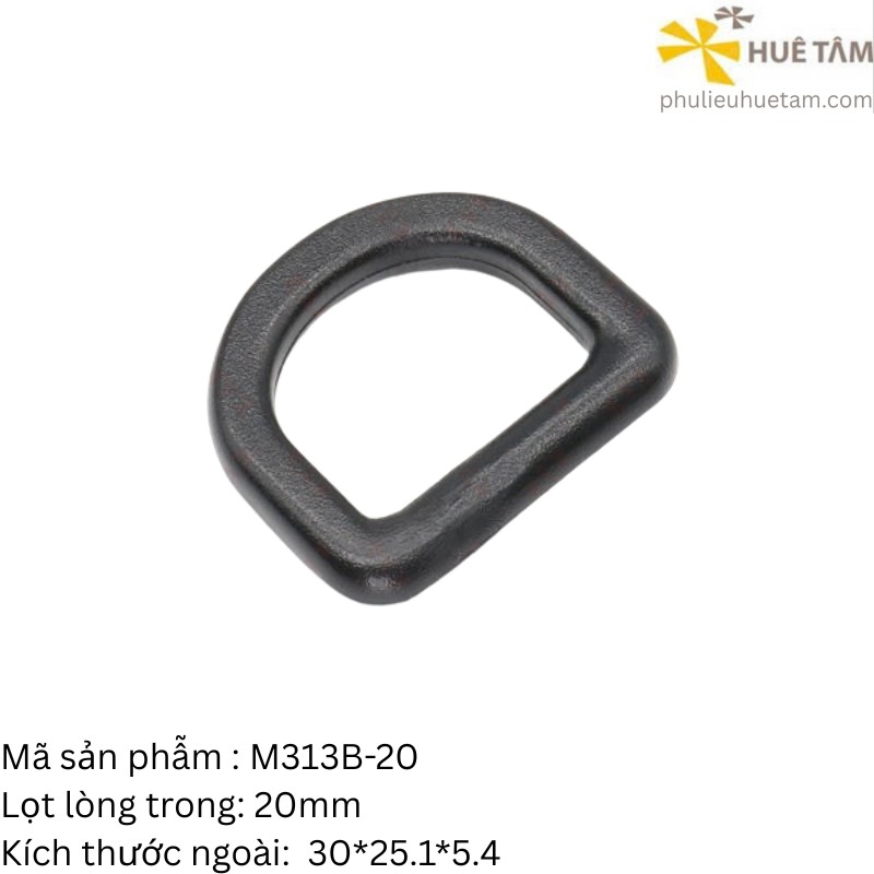 Khoen nhựa chữ D KAM