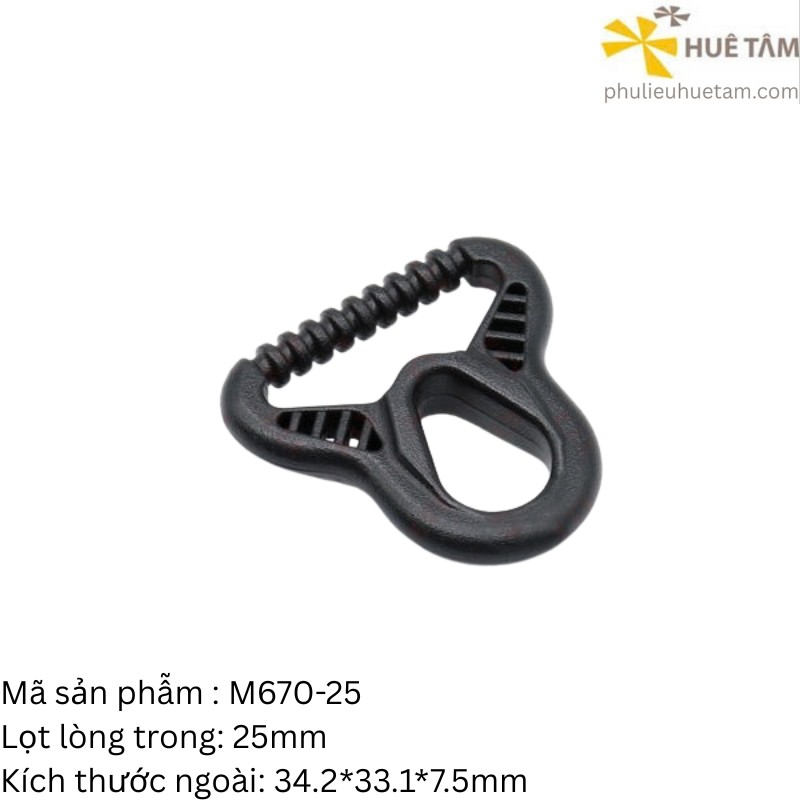 Khoen nhựa chữ D KAM