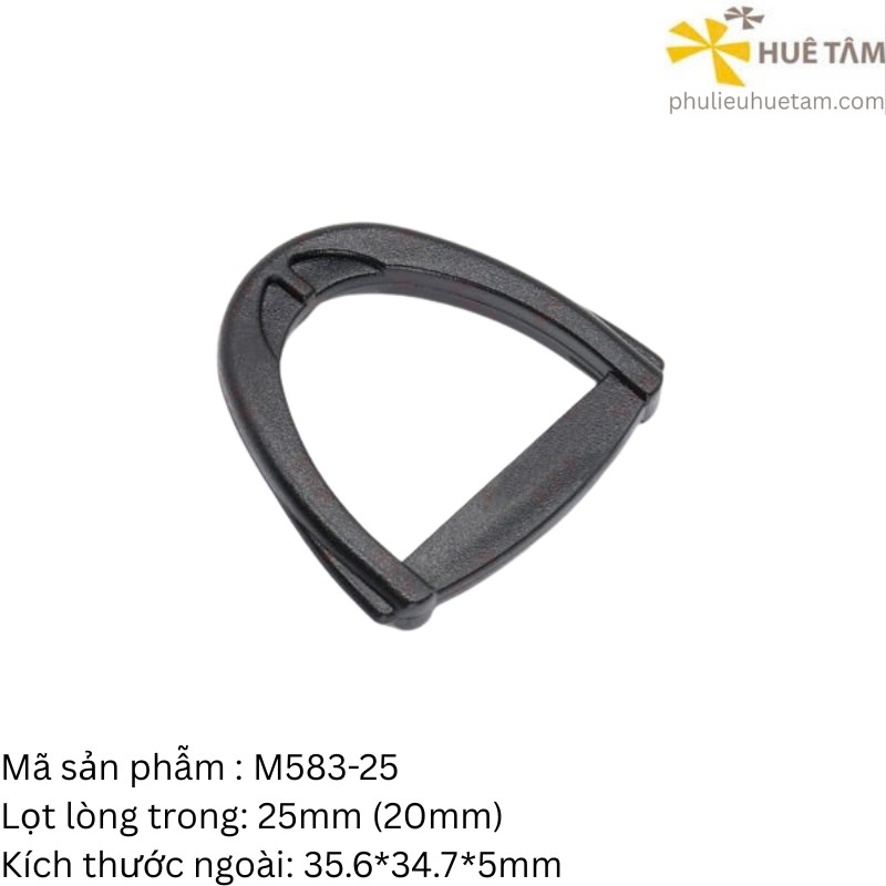 Khoen nhựa chữ D KAM