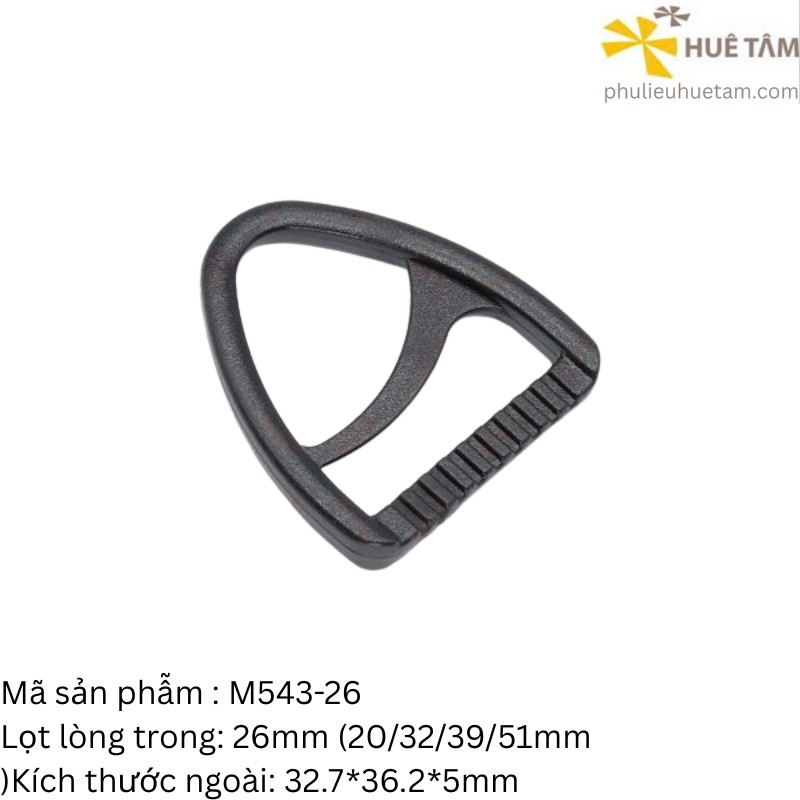 Khoen nhựa chữ D KAM