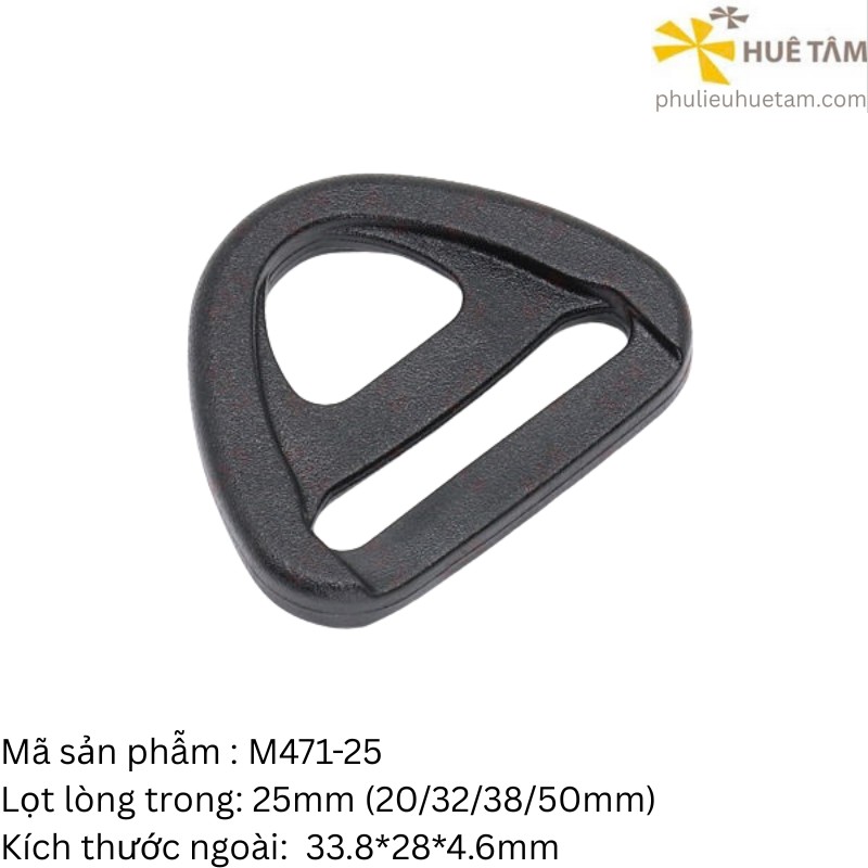 Khoen nhựa chữ D KAM
