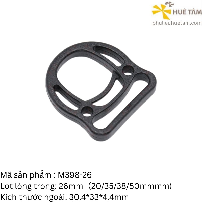 Khoen nhựa chữ D KAM