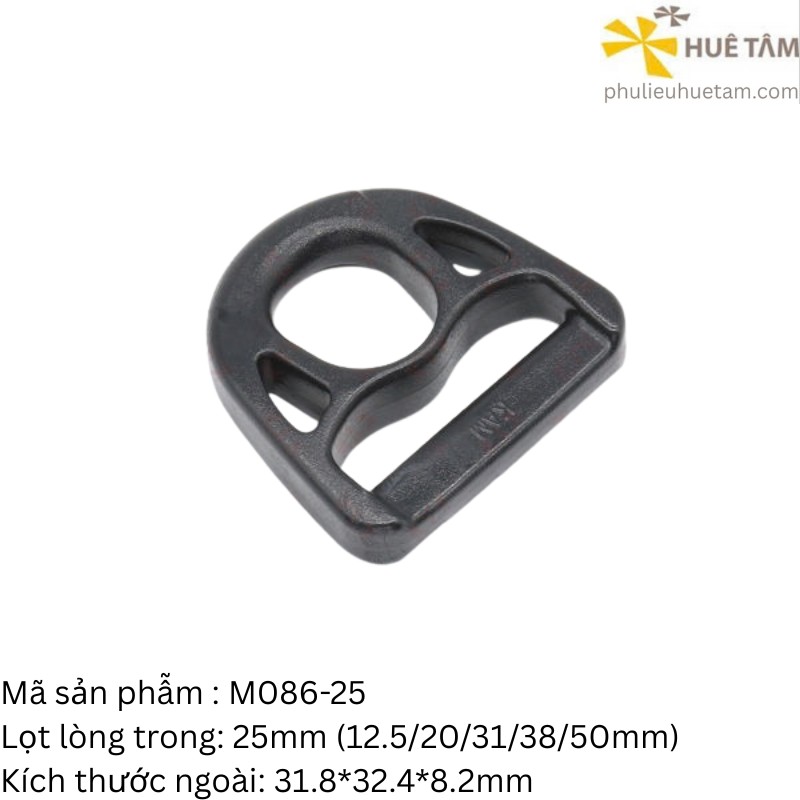 Khoen nhựa chữ D KAM