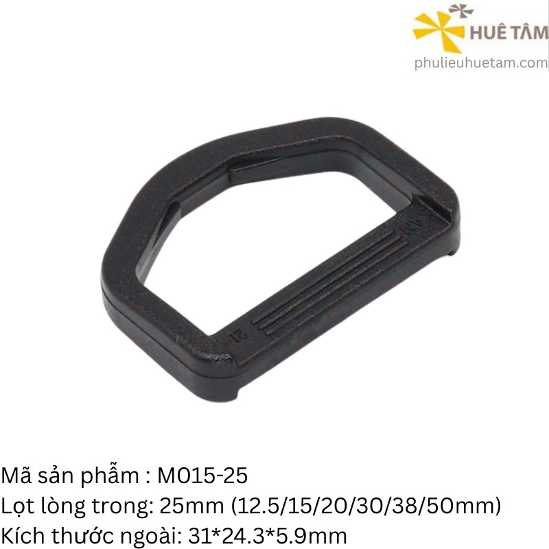 Khoen nhựa chữ D KAM