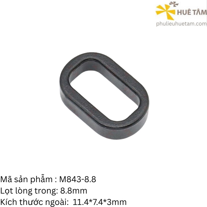 Khoen nhựa hình chữ nhật KAM