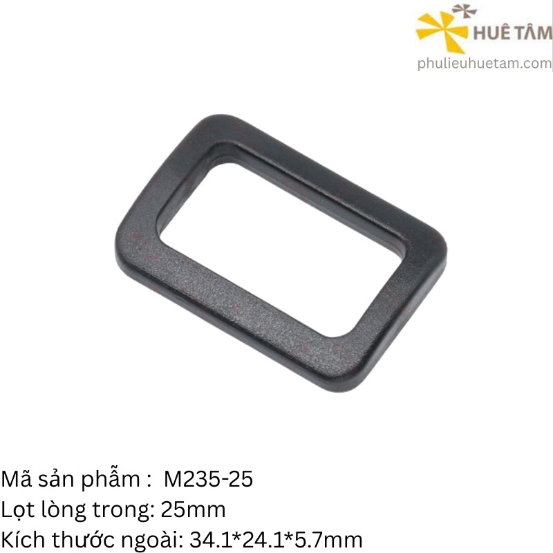 Khoen nhựa hình chữ nhật KAM