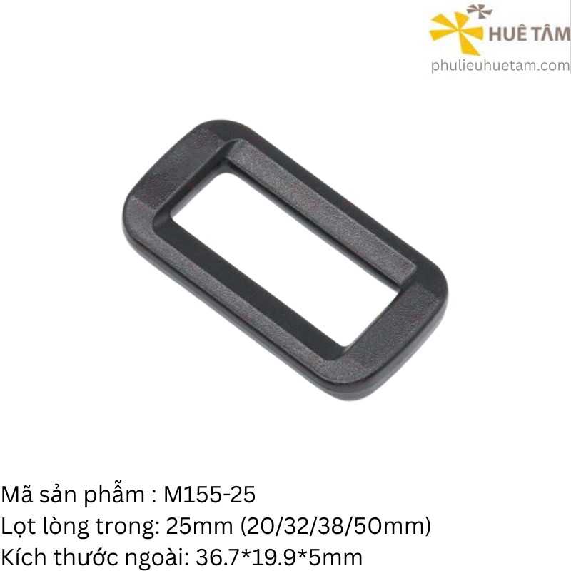 Khoen nhựa hình chữ nhật KAM