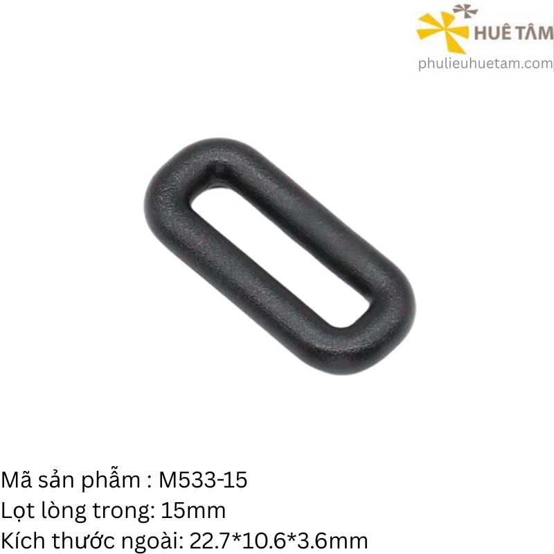 Khoen nhựa hình chữ nhật KAM