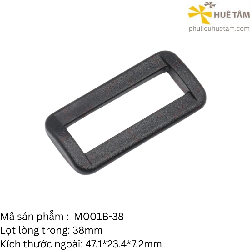 Khoen nhựa hình chữ nhật KAM