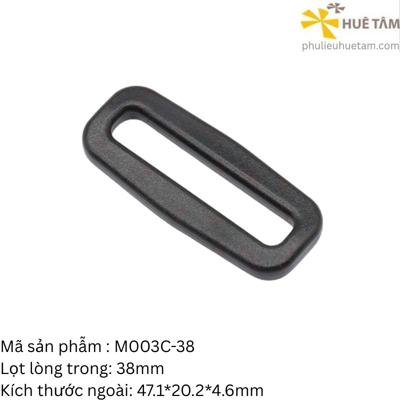 Khoen nhựa hình chữ nhật KAM