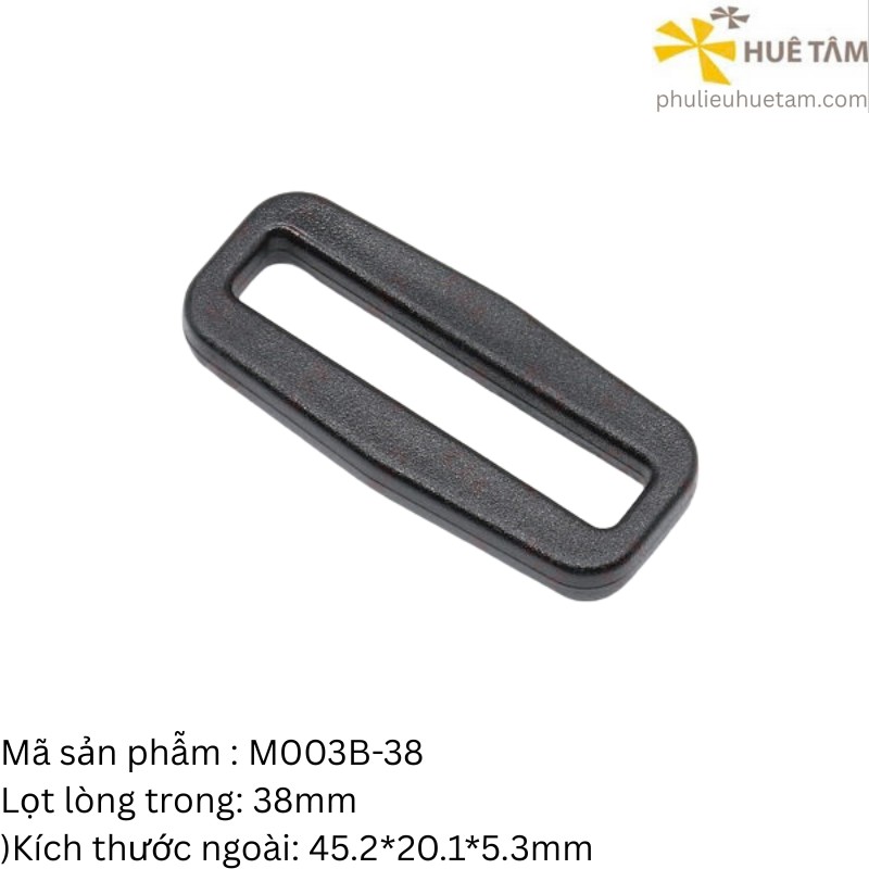 Khoen nhựa hình chữ nhật KAM