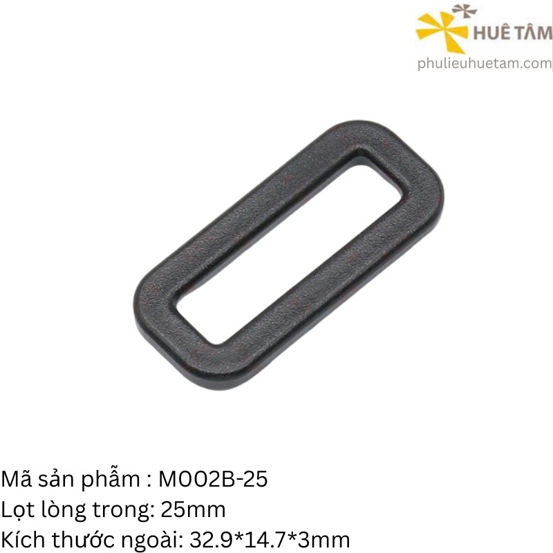 Khoen nhựa hình chữ nhật KAM