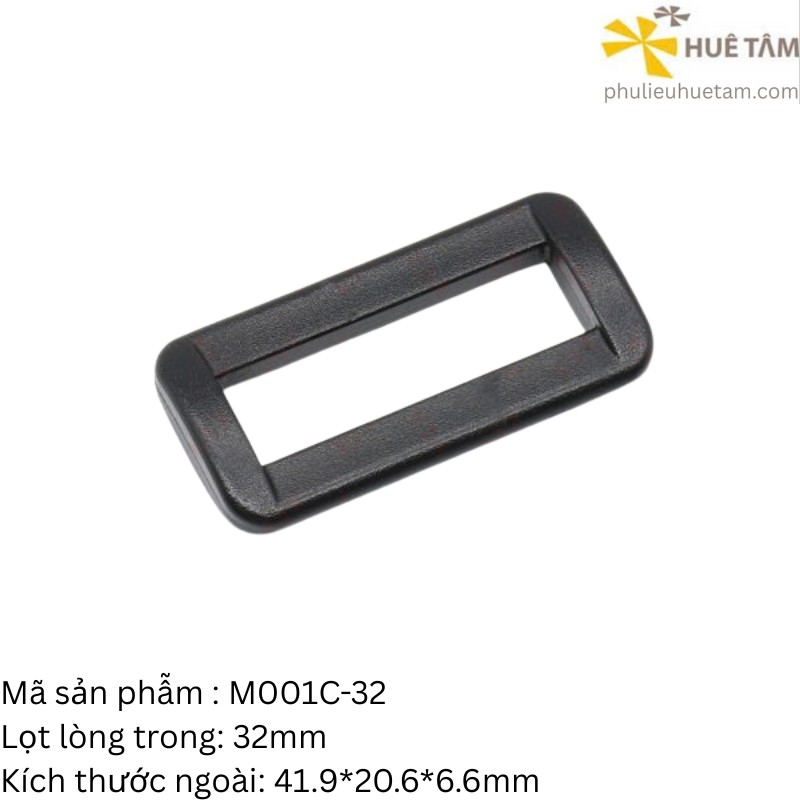 Khoen nhựa hình chữ nhật KAM