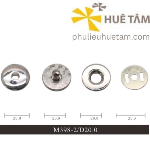 Magnetic snap button (nút nam châm 4 thành phần)